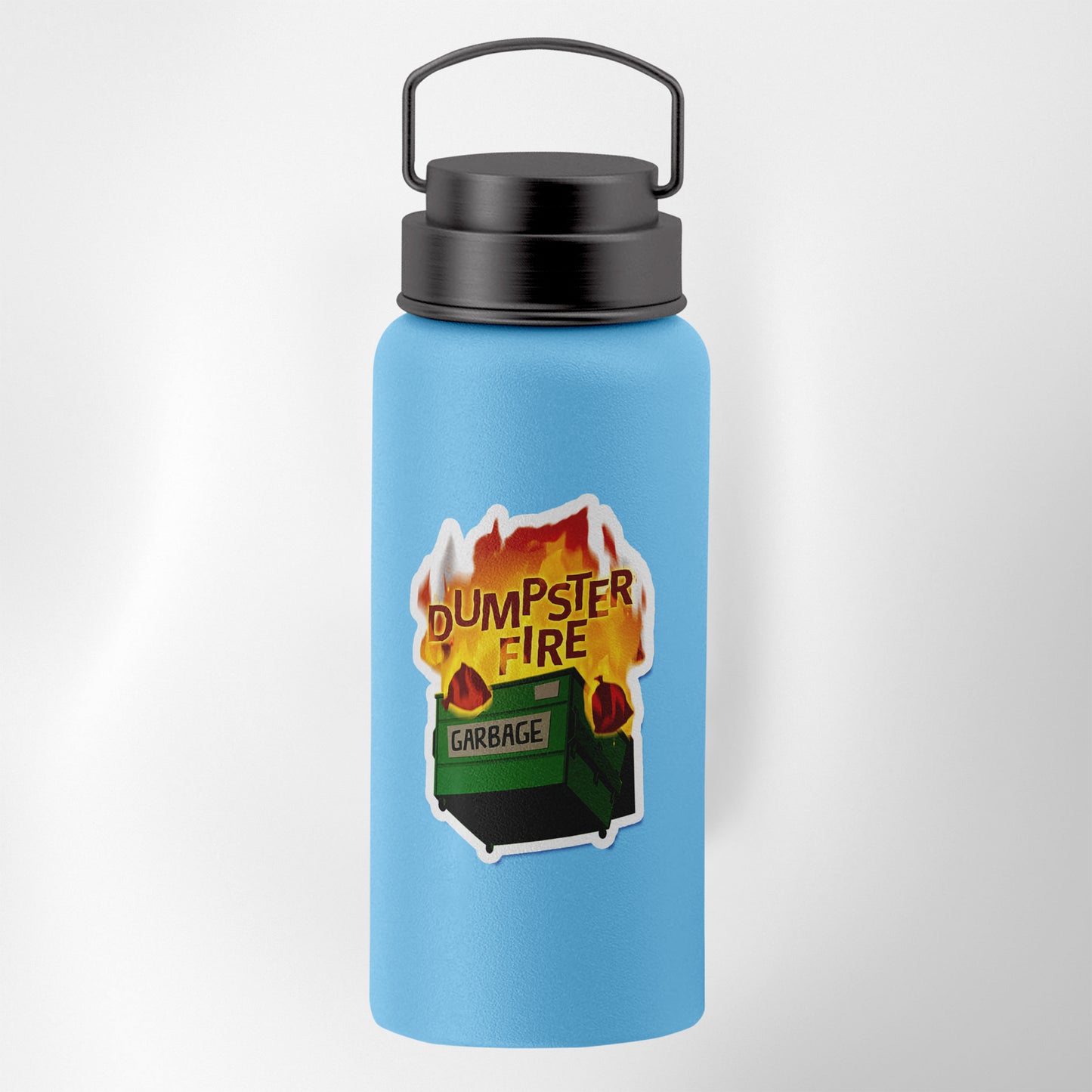 Dumpster Fire Sticker