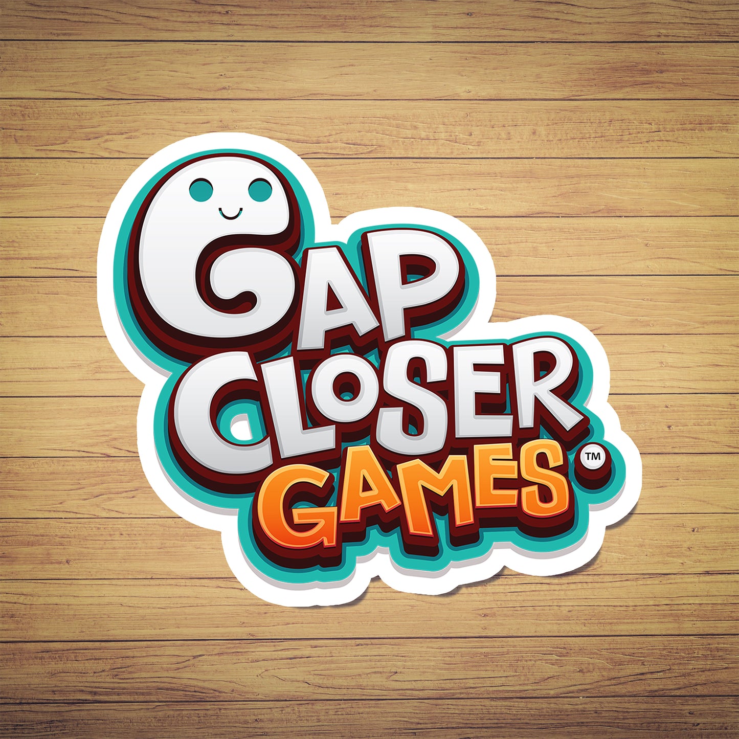 Gap Closer Games Logo Sticker
