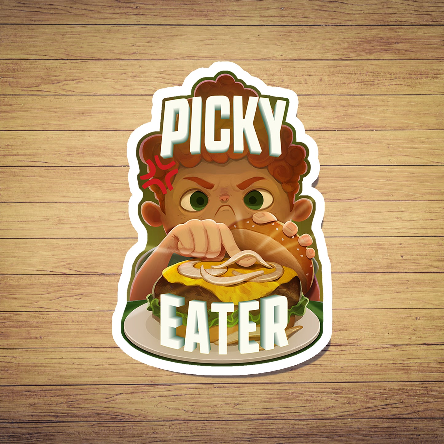Picky Eater Sticker