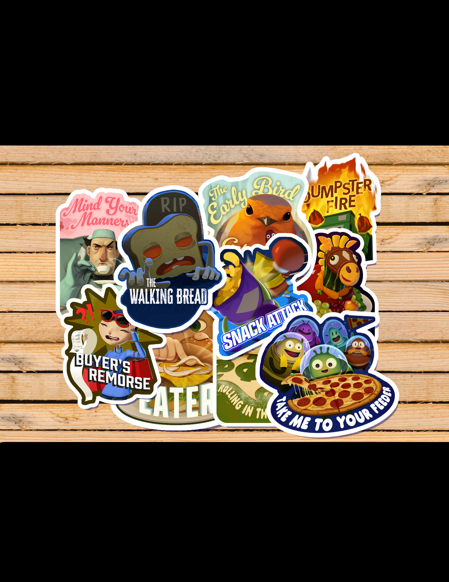 Stickers – Gap Closer Games