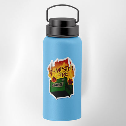 Dumpster Fire Sticker