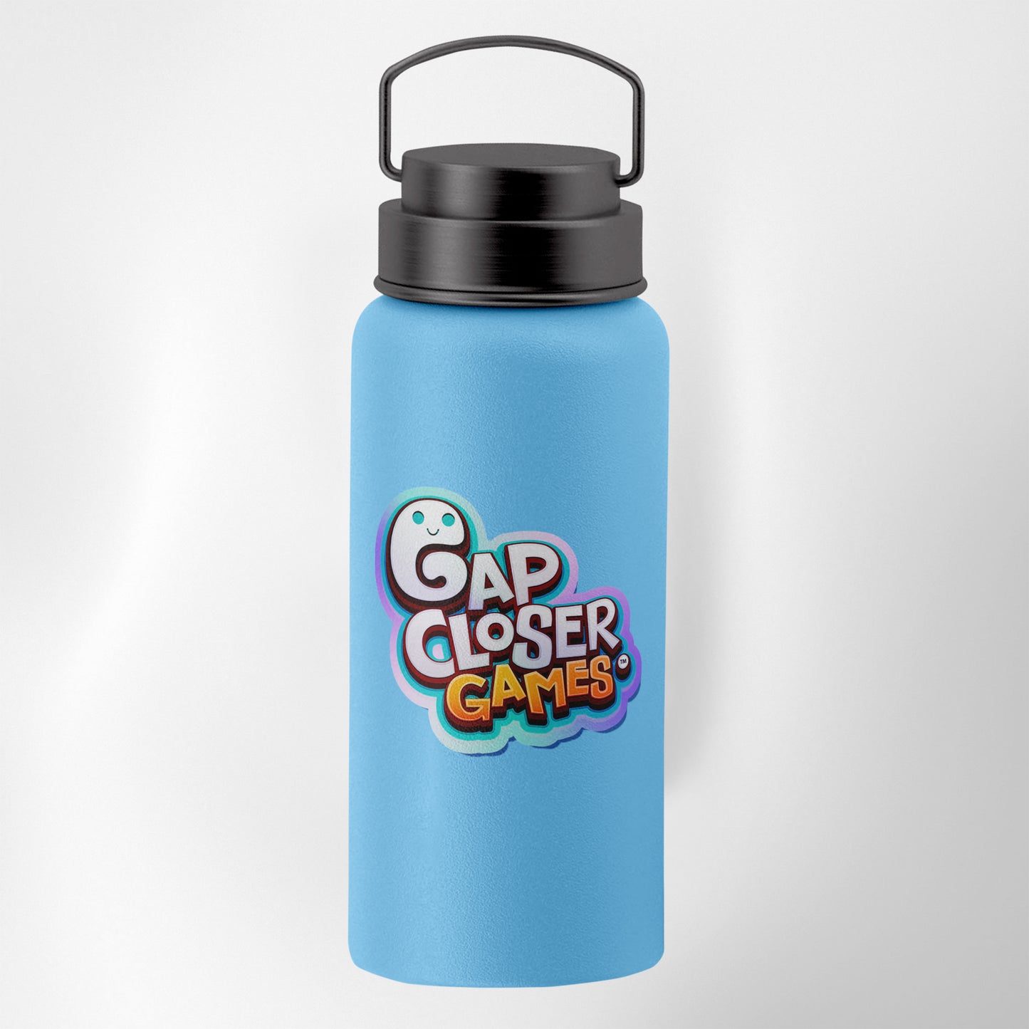 Gap Closer Games Logo Sticker in Holographic Foil
