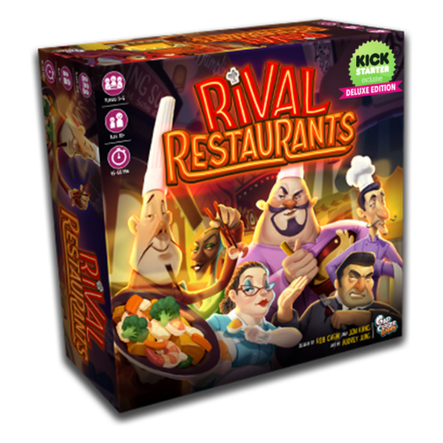 Rival Restaurants (Kickstarter Deluxe Edition) – Gap Closer Games