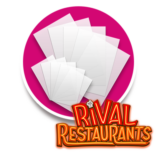 Rival Restaurants Custom Sleeves (Pack of 400) (Europe)