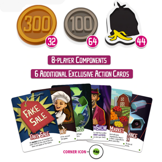 Rival Restaurants Kickstarter Deluxe Upgrade Pack (Asia)